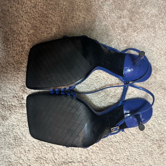 ZARA BLUE SANDALS - Picture 3 of 4